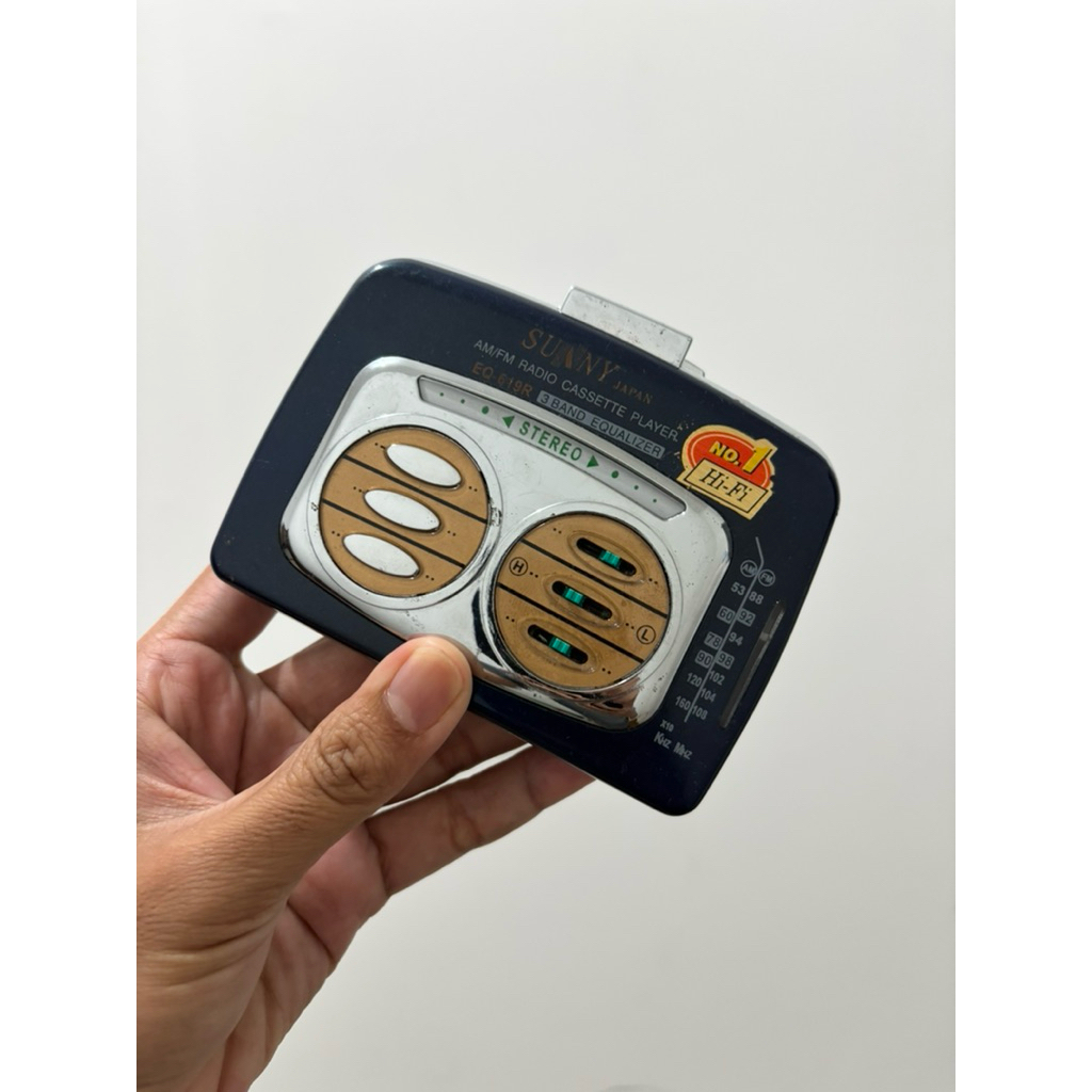 radio tape sunny Japan jadul kuno vintage koleksi langka