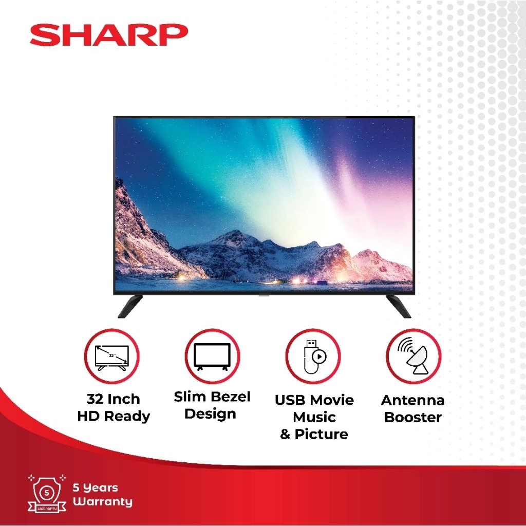 TV SHARP 32 INCH DIGITAL 2T-C32HD1500i