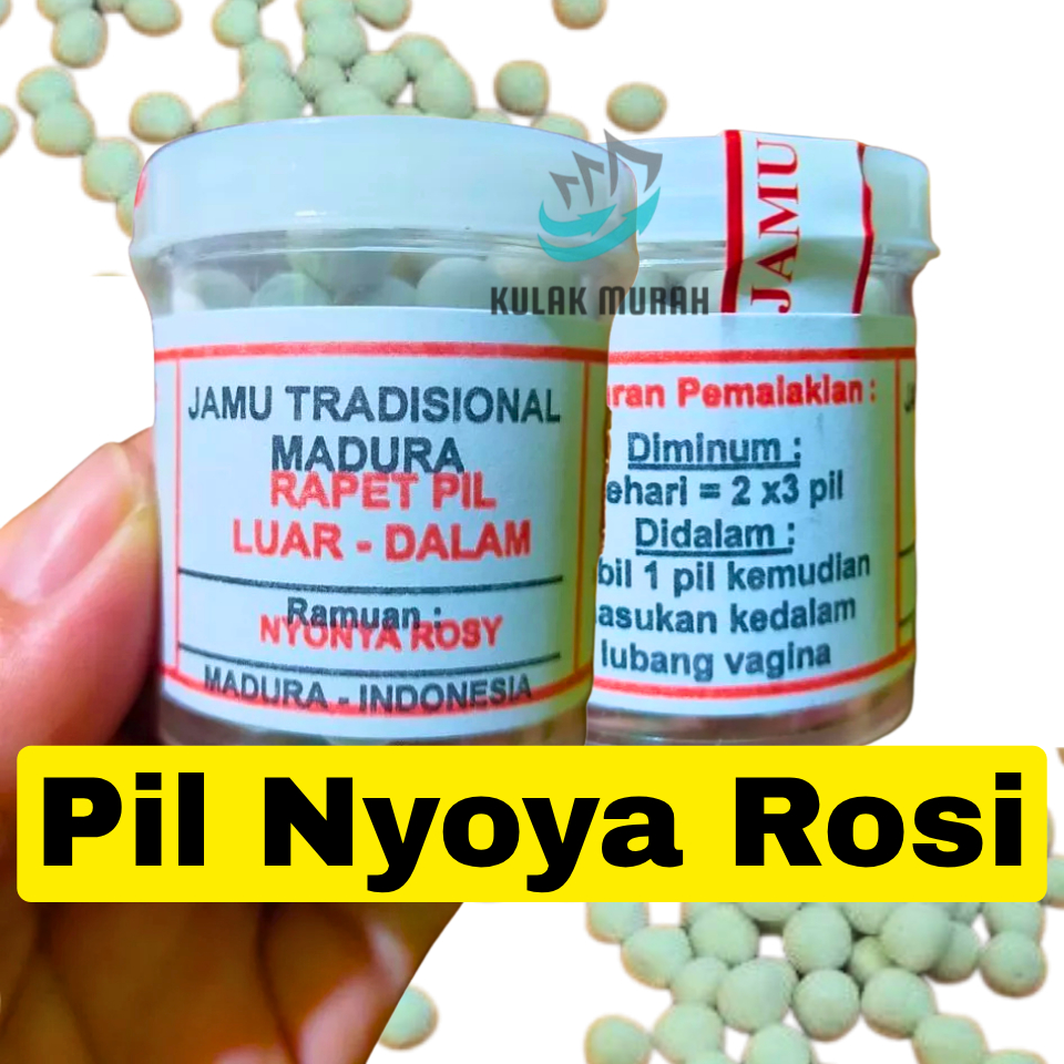 Pil Rapet Luar Dalam Nyonya Rosy Herbal Madura