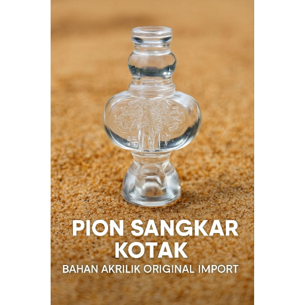 pion  sangkar kotak akrilik import premium