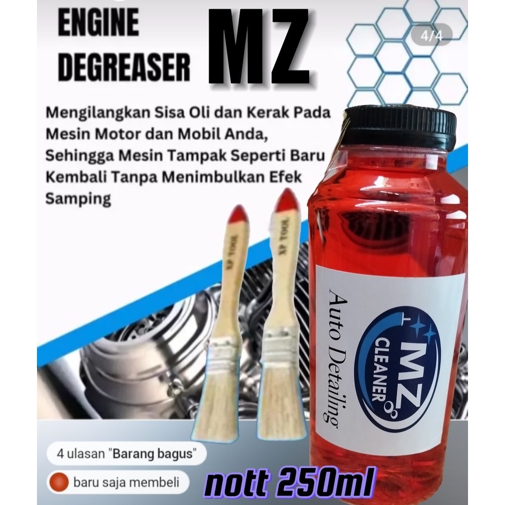 MZ auto detailing 250 ml membersihkan kerak blok mesin