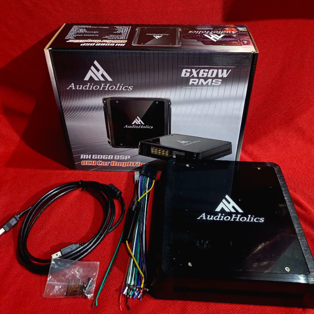AUDIO HOLICS AH 6068 DSP-8 CHANNEL DSP AMPLIFIER / Yaafi Car Audio