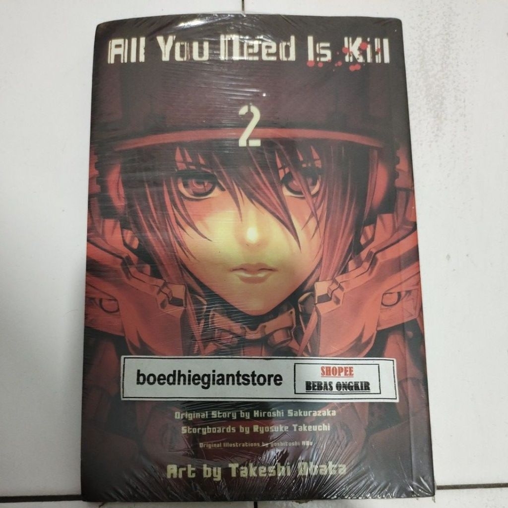Komik All You Need is Kill 2, segel, TS