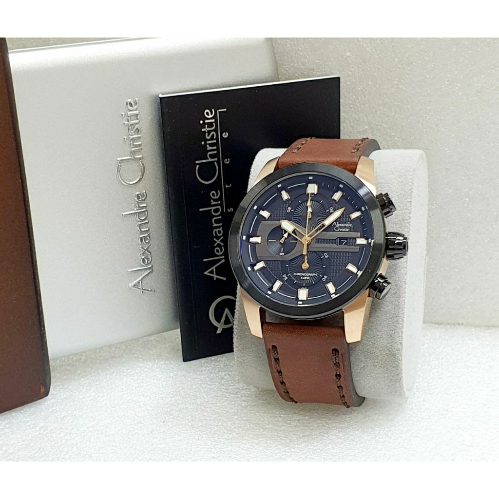 Jam Tangan Pria AC Original Tali kulit Jam Tangan Pria AC original