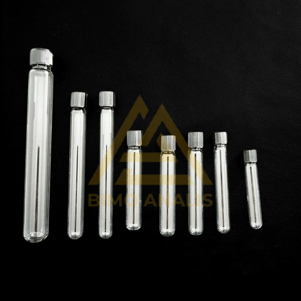 Tabung Reaksi Tutup Ulir / Test Tube With Screw Cap / Tabung Reaksi Ulir / Tabung Reaksi Tutup