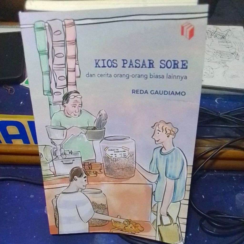 BUKU NOVEL CERITA KIOS PASAR SORE