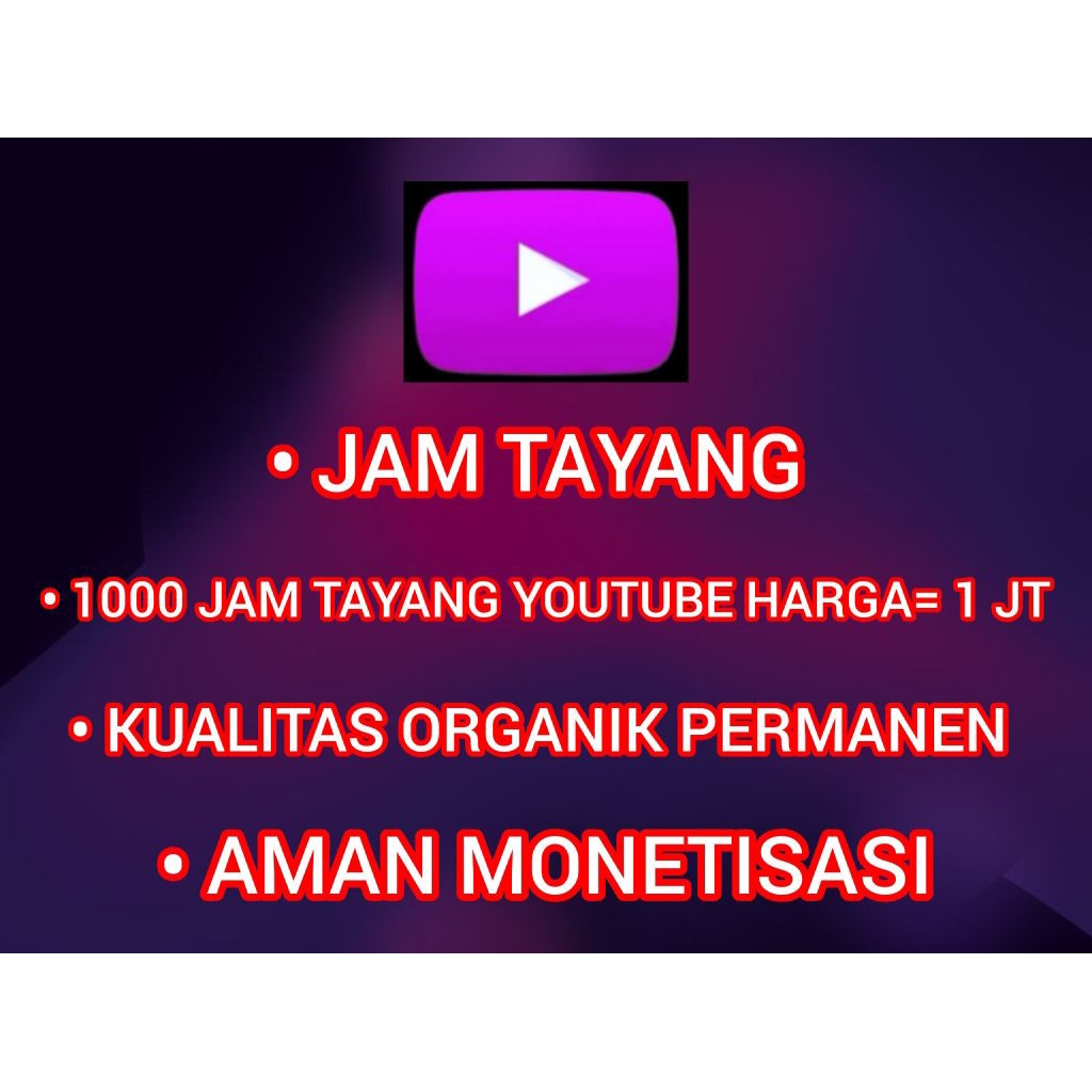 jam tayang youtube
