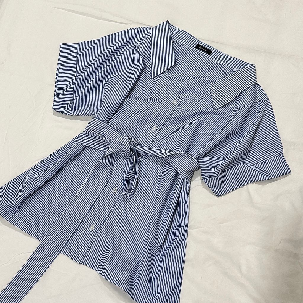 [Qlassuale] Atasan Kemeja Blouse wanita Beatrix Off Shoulder Tops - All Size