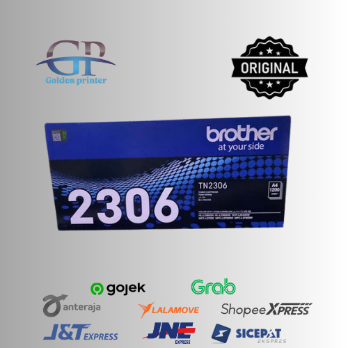 Toner Brother TN 2306 TN-2306 TN2306 Black Original