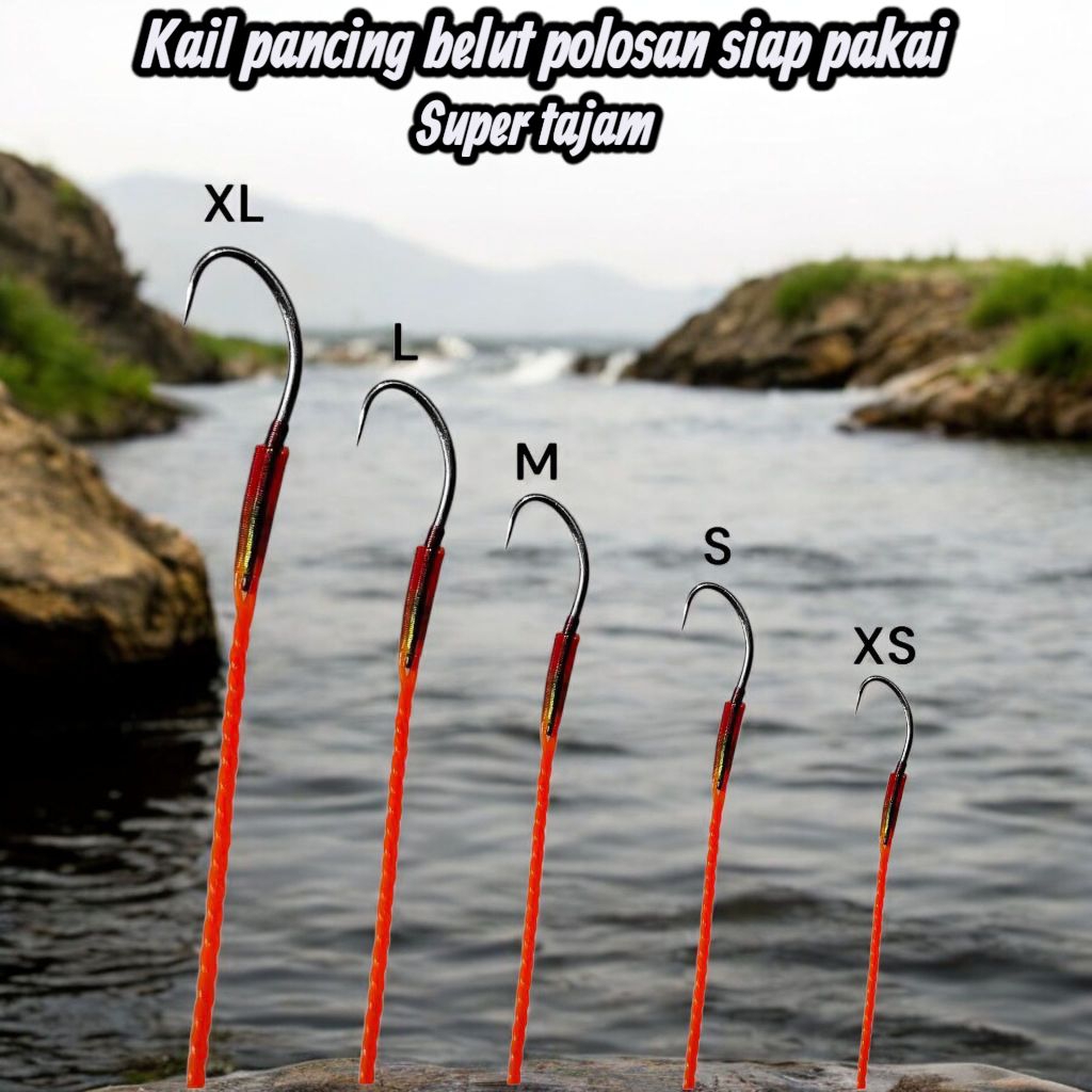 KAIL UREK BELUT POLOSAN SIAP PAKAI ANTI MONCEL
