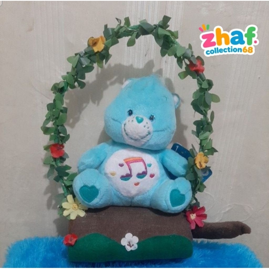 boneka ganci care bears blue music