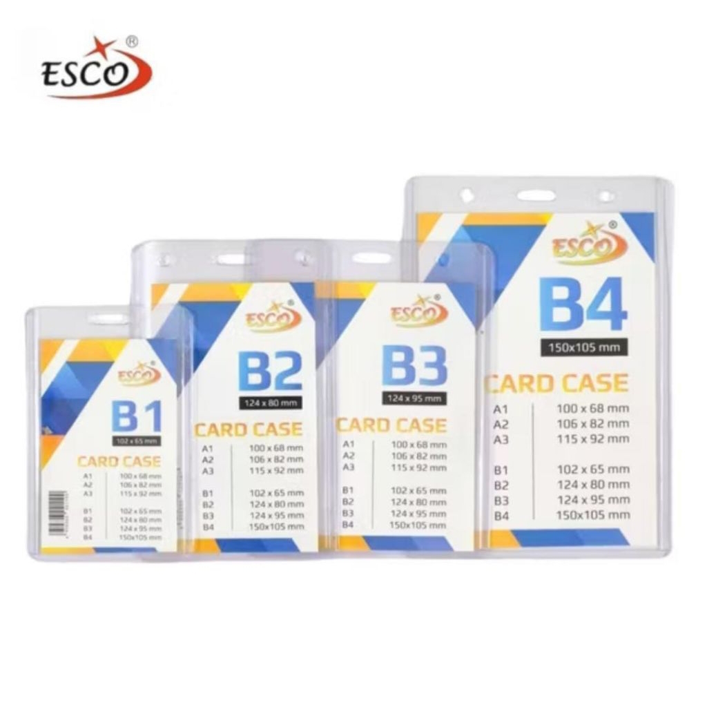 1 Pak ( 20pcs ) Card Case / ID Card B1 / B2 / B3 / B4/ B5
