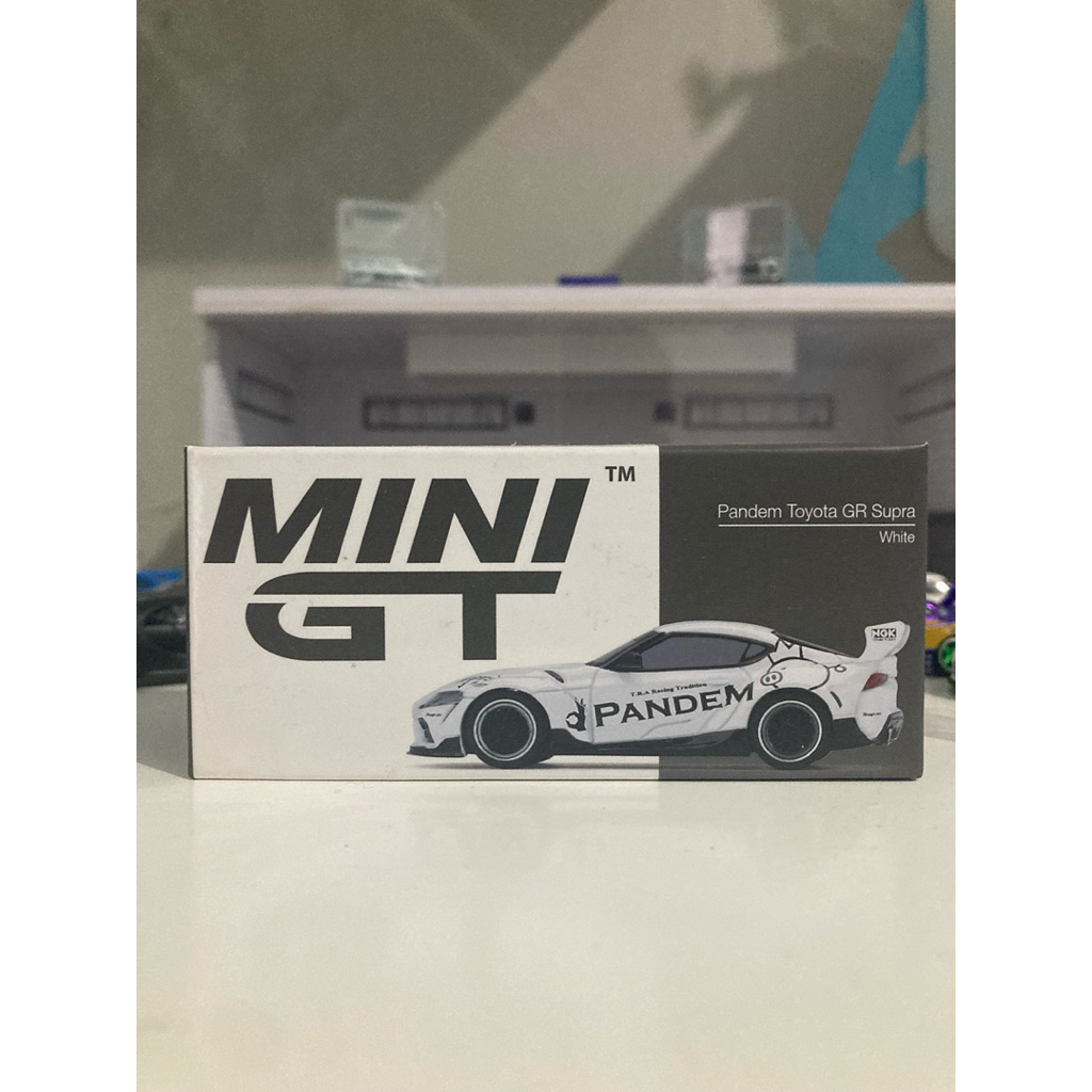 Mini GT Pandem Toyota Supra GR White