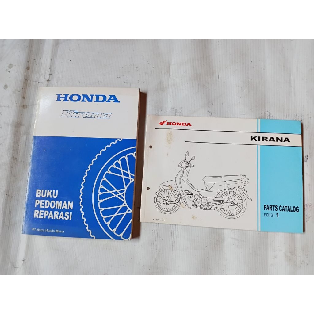 Part Catalog buku pedoman Honda KIRANA Original Honda