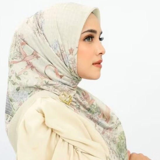Al Aqsa Ivory XL Buttonscarves