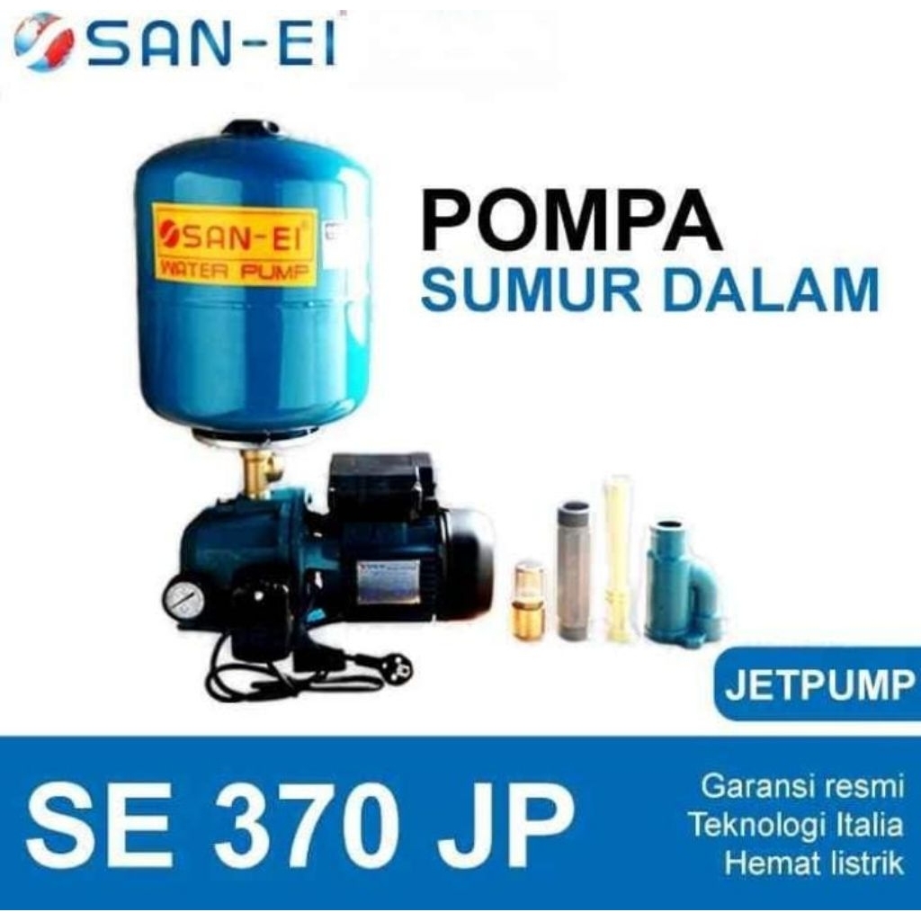 POMPA AIR SUMUR DALAM JET PUMP SAN-EI 370 TANPA TABUNG MESIN AIR SAN EI WATER PUMP SANEI SE PC 370