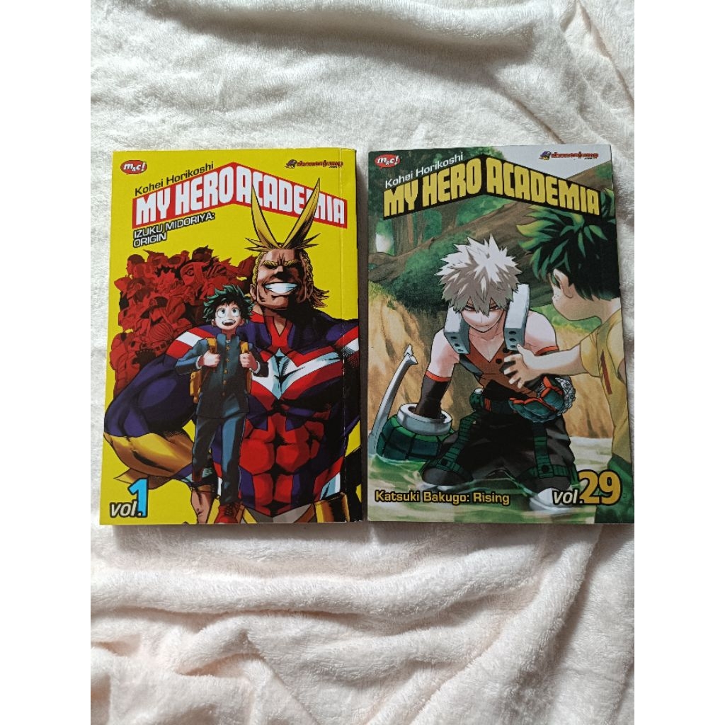 My Hero Academia/Boku No Hero Academia Manga 1&29