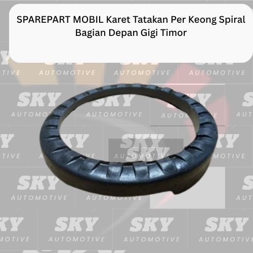 SPAREPART MOBIL Karet Tatakan Per Keong Spiral Bagian Depan Gigi Timor