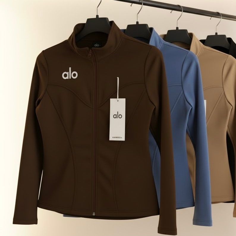 [PRE ORDER] ALO JAKET SPORT SLIMFIT ANTI UV / JAKET WANITA SLIMFIT / JAKET OLAHRAGA