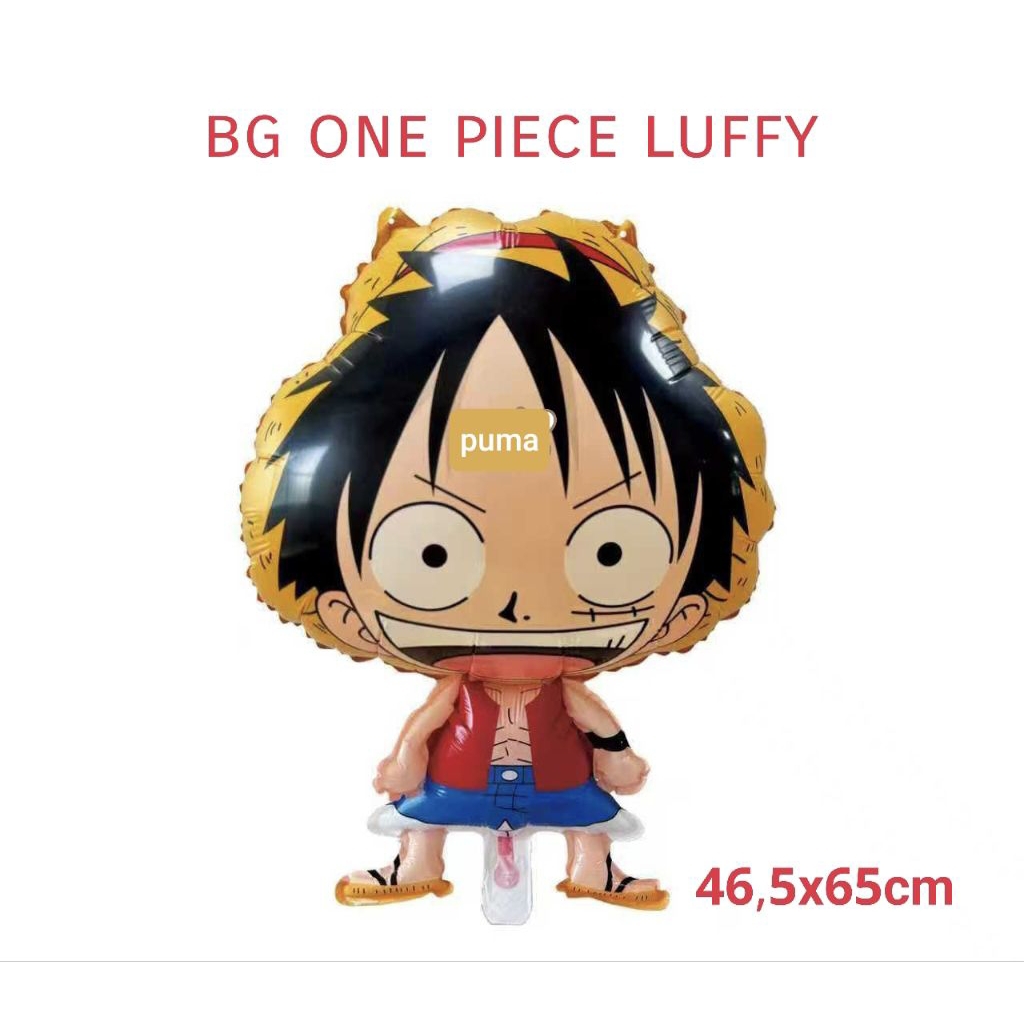 Balon karakter one piece Luffy