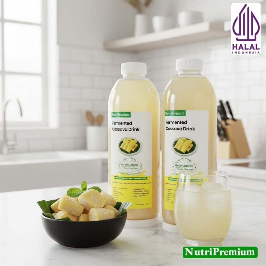 H Minuman Sari Tape Singkong 250ml / 1000 Ml MINUMAN SARI TAPE SINGKONG /BADEG TAPE SINGKONG , Badek