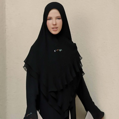 [SILMIKAFF] SiSeSa  Khimar Arkaleya Gamis Jilbab Hijab Syari Terbaru Original Si.Se.Sa