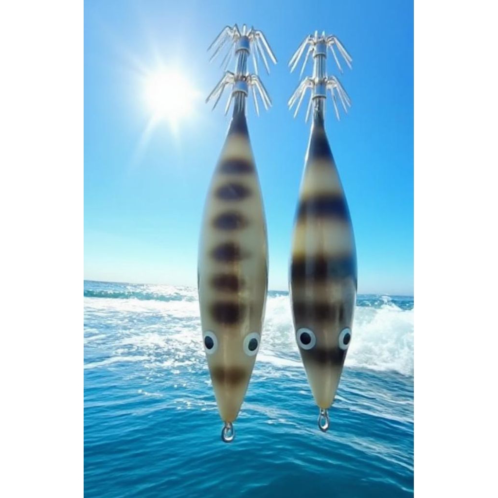 2 pcs, Umpan Cumi Bening "Terbaik" Murah