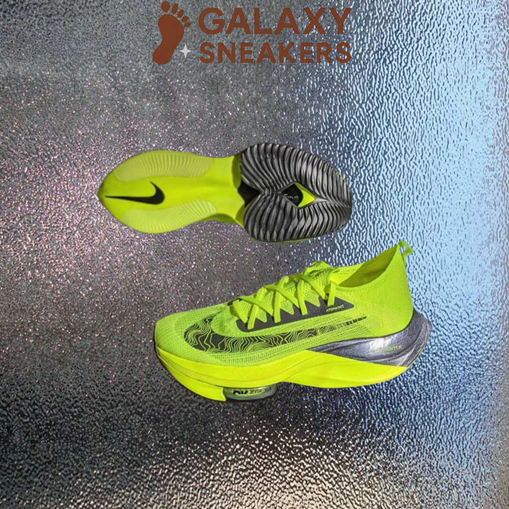 Running Shoes / Authentic / unisex / Nike Air Zoom Alphafly Next% Premium Volt (100% Authentic)