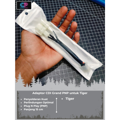 adaptor Soket CDI grand PNP di motor tiger