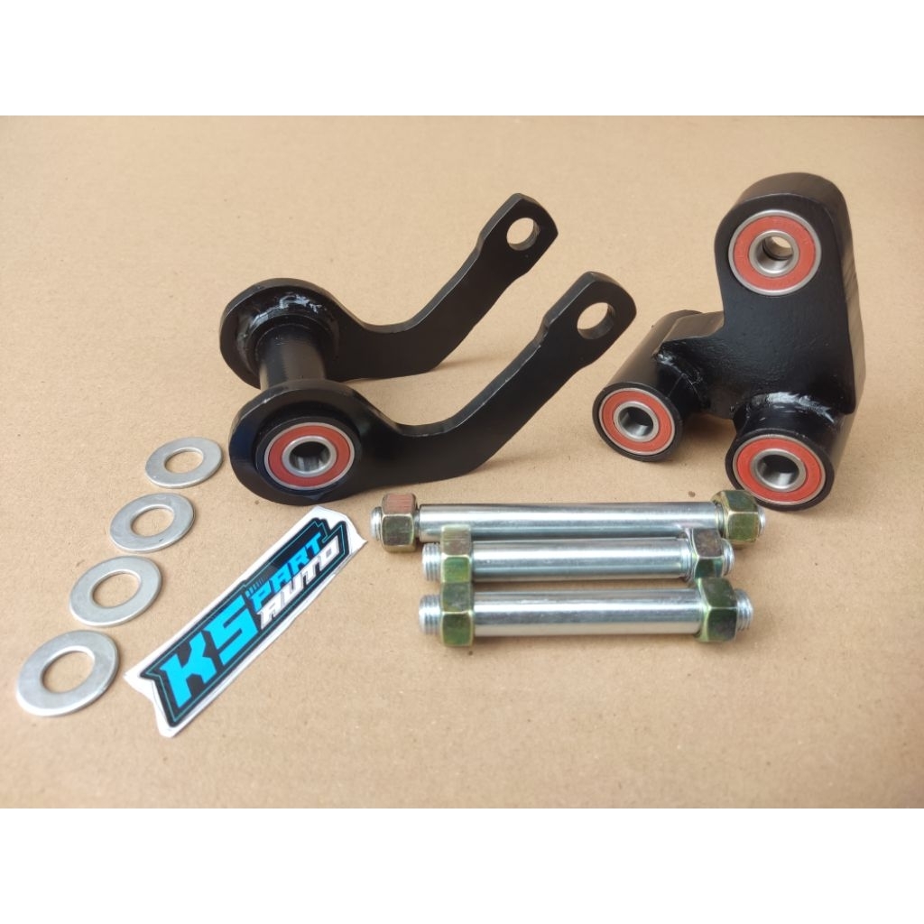 UNITRACK LINK LENGKUNG / PENINGGI MONOSHOCK BELAKANG KLX BF /KLX G L S / DTRACKER BEARING ORI JAPAN
