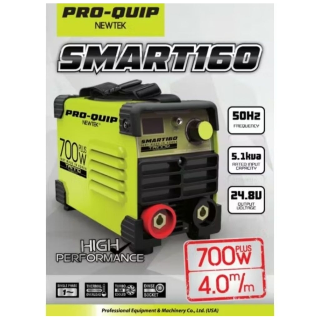 PROQUIP Mesin Las Inverter Smart 160 Travo Las 700 Watt