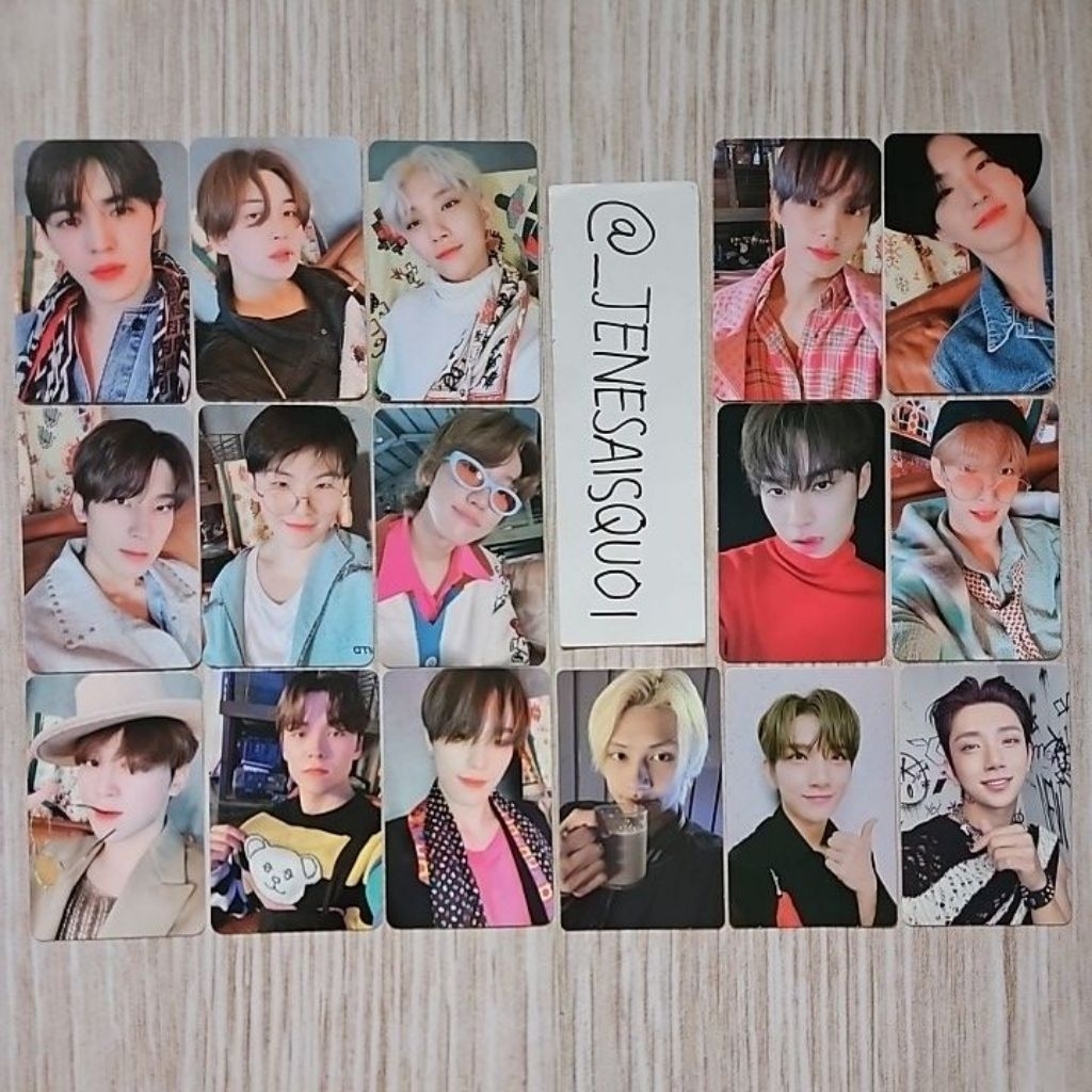 [TAKE ALL 16 PC] SEVENTEEN Going Magazine Gomagz 1 Photocard White Version OT13