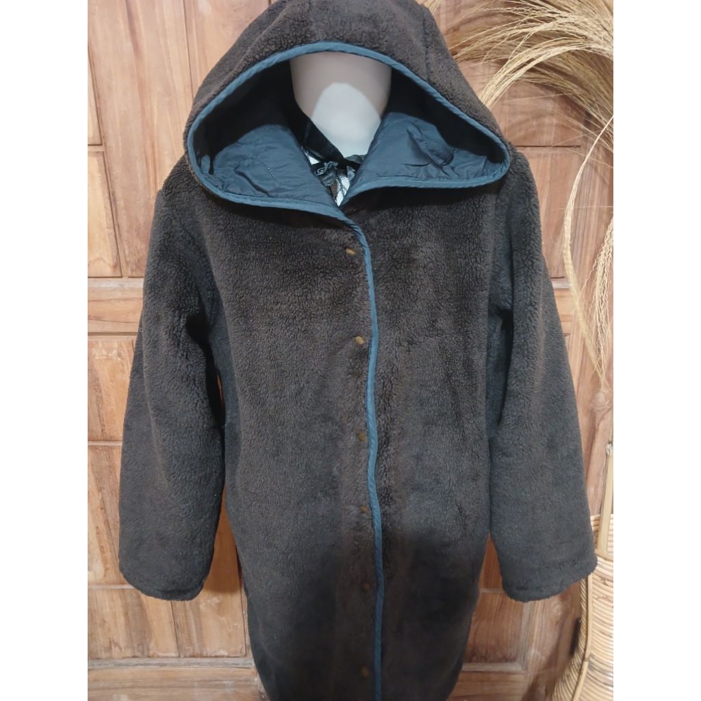 JAKET SERPHA WINTER HOODIE AXES FEMME BOLAK BALIK