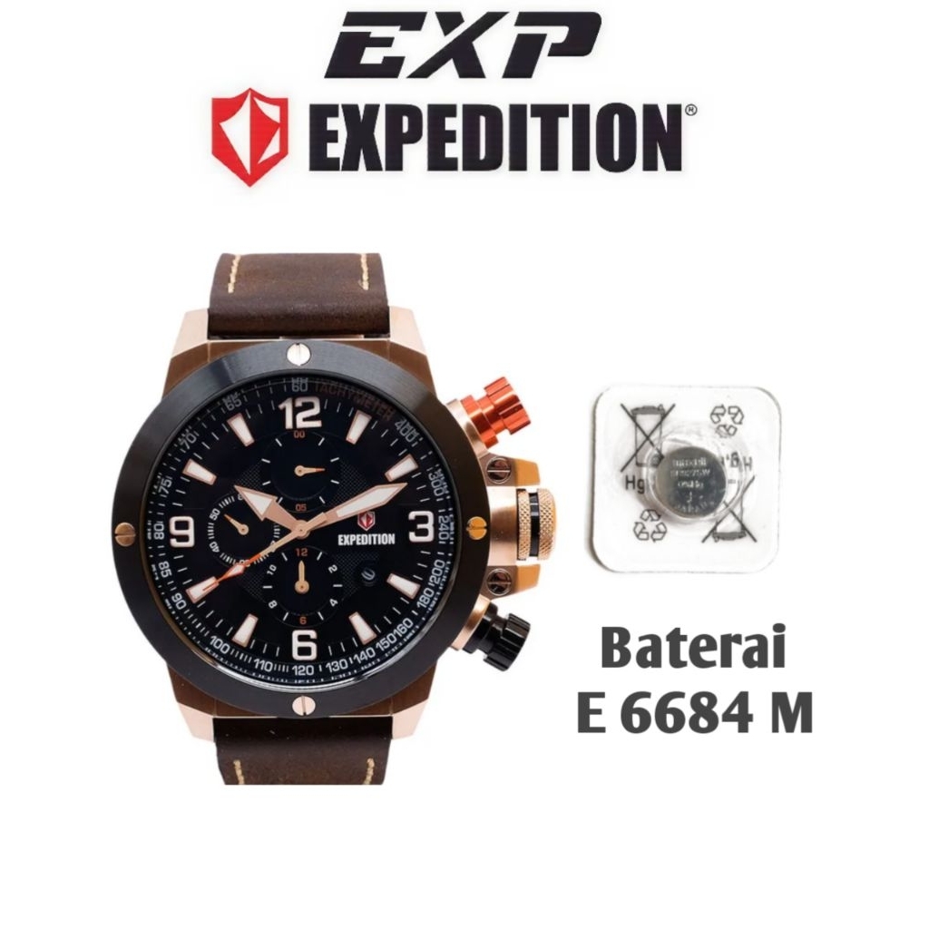 Baterai Original untuk Jam Tangan Expedition Type E 6684 M, E 6387 M , E 6710 M, E 6339 M