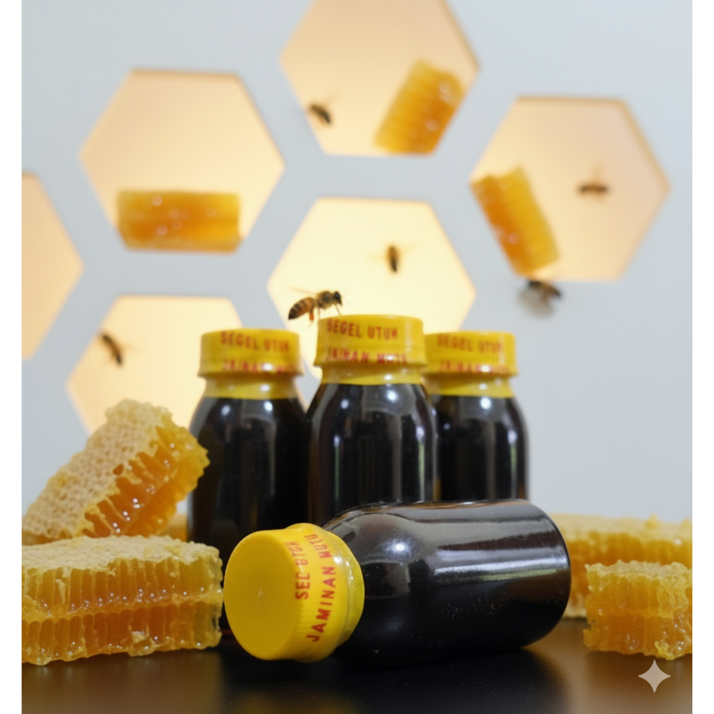 MADU TONIK SUPER TJAP KUDA ALAMI MADU POLOS