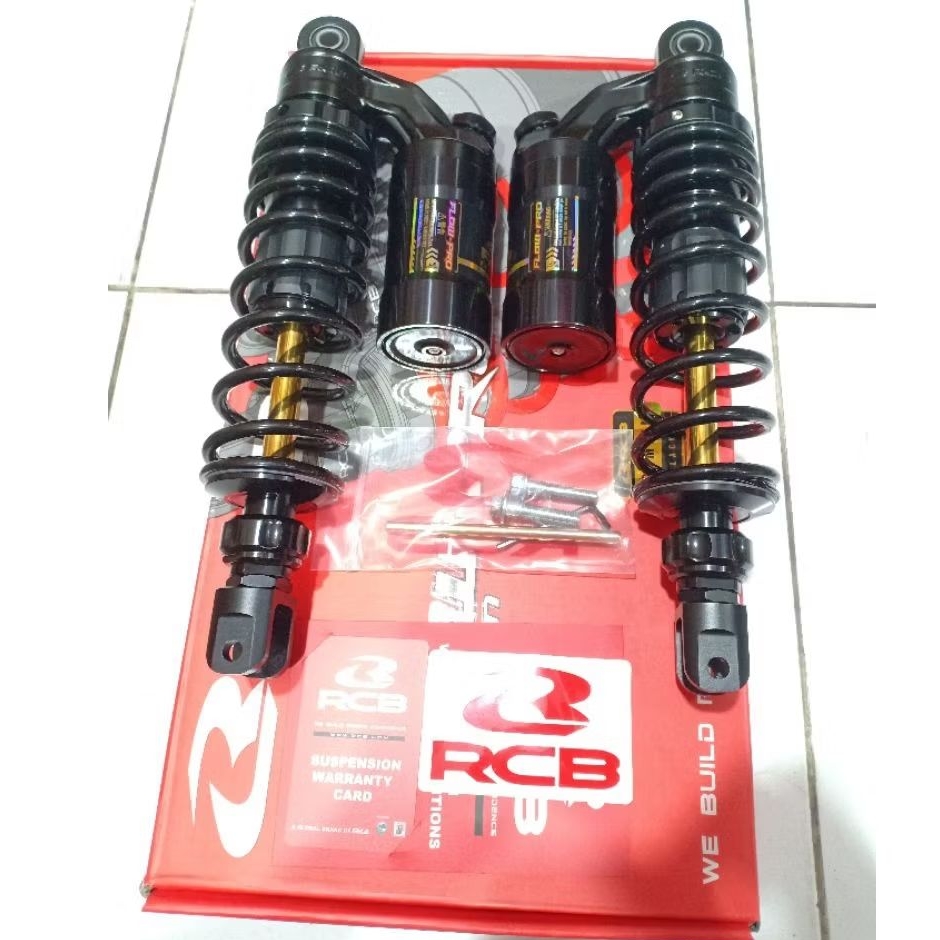 shock RCB flow pro 275mm down size aerox 155 old new/ new nmax 155 connected/ shockbreaker racing bo