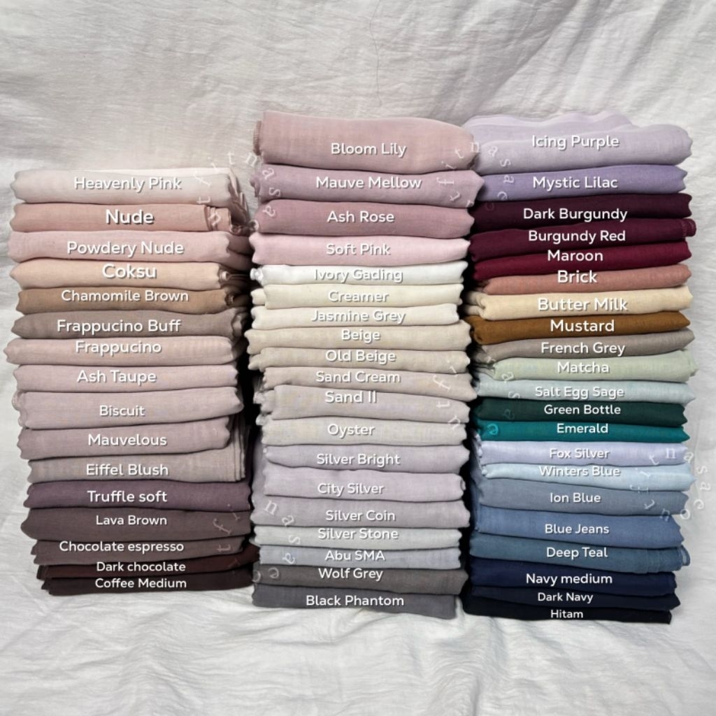 Bundle 20pcs Hijab Paris Japan Kerudung Segiempat Jilbab Paris Jadul Bahan Premium Tanpa Merk