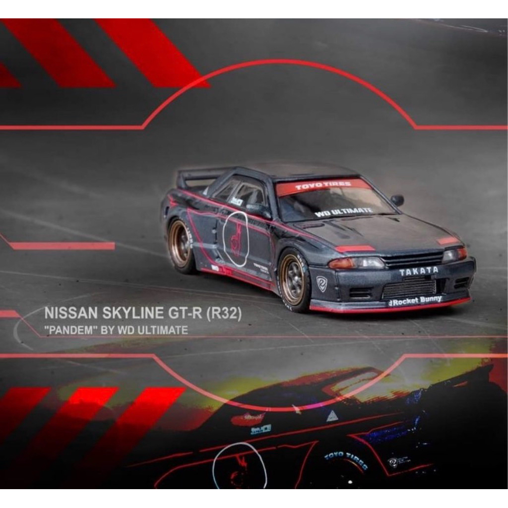 Inno64 Nissan Skyline GT-R R32 Pandem WD Ultimate Super Rare