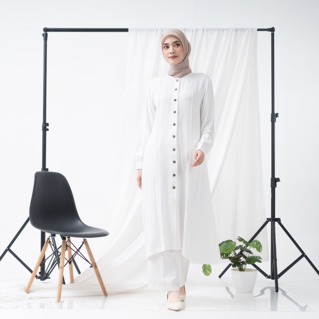 DAYR.ID NARAYA ONE SET MUSLIM SABRINA/ GAMIS REMAJA WANITA