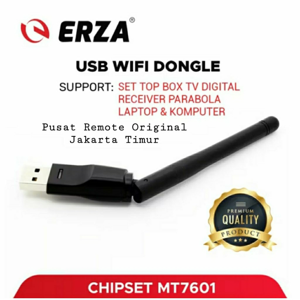 ERZA USB WIFI WIRELESS ADAPTER 150MBPS DONGLE SET TOP BOX