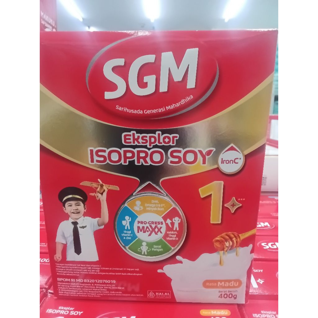 SGM SOYA 1+ 400GR MADU