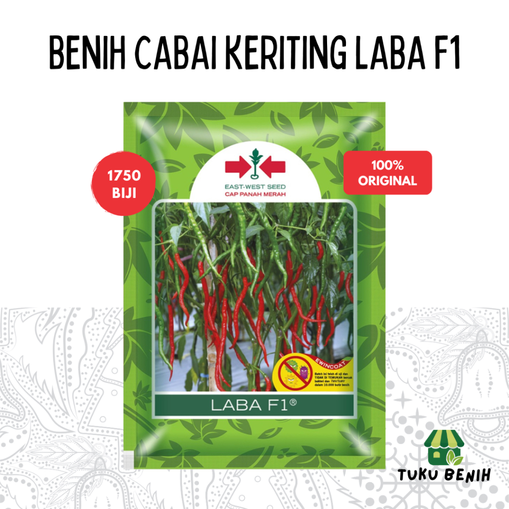 Benih Cabai Keriting LABA F1 1750 Biji - Cap Panah Merah