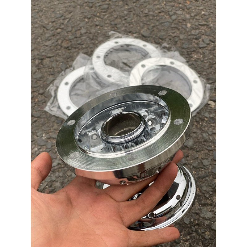 Plendes spacer Cakram Depan Tromol D-Tracker KLX tebal 10 mm atau 1cm ADAPTOR TROMOL KLX D-TRACKER