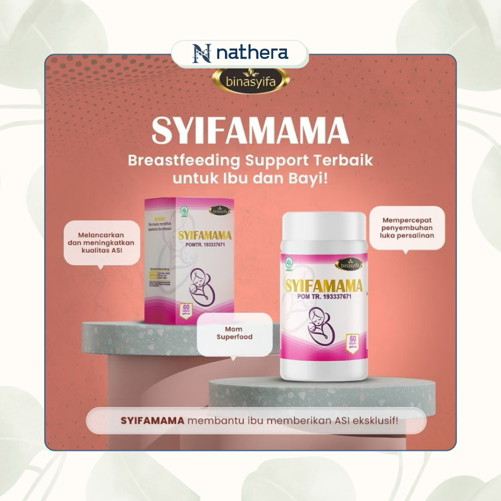 SYIFAMAMA – Obat Pelancar ASI & Vitamin Ibu Menyusui