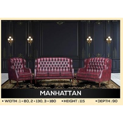 Vilux Sofa – Tipe Manhattan (3 Sofa, 6 Tempat Duduk)