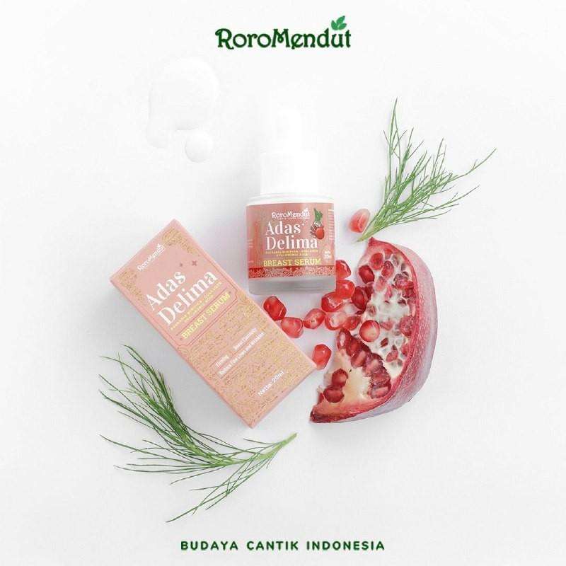Roro Mendut Serum Payudara Sculpup Adas Delima Herbal Breast Firming Serum
