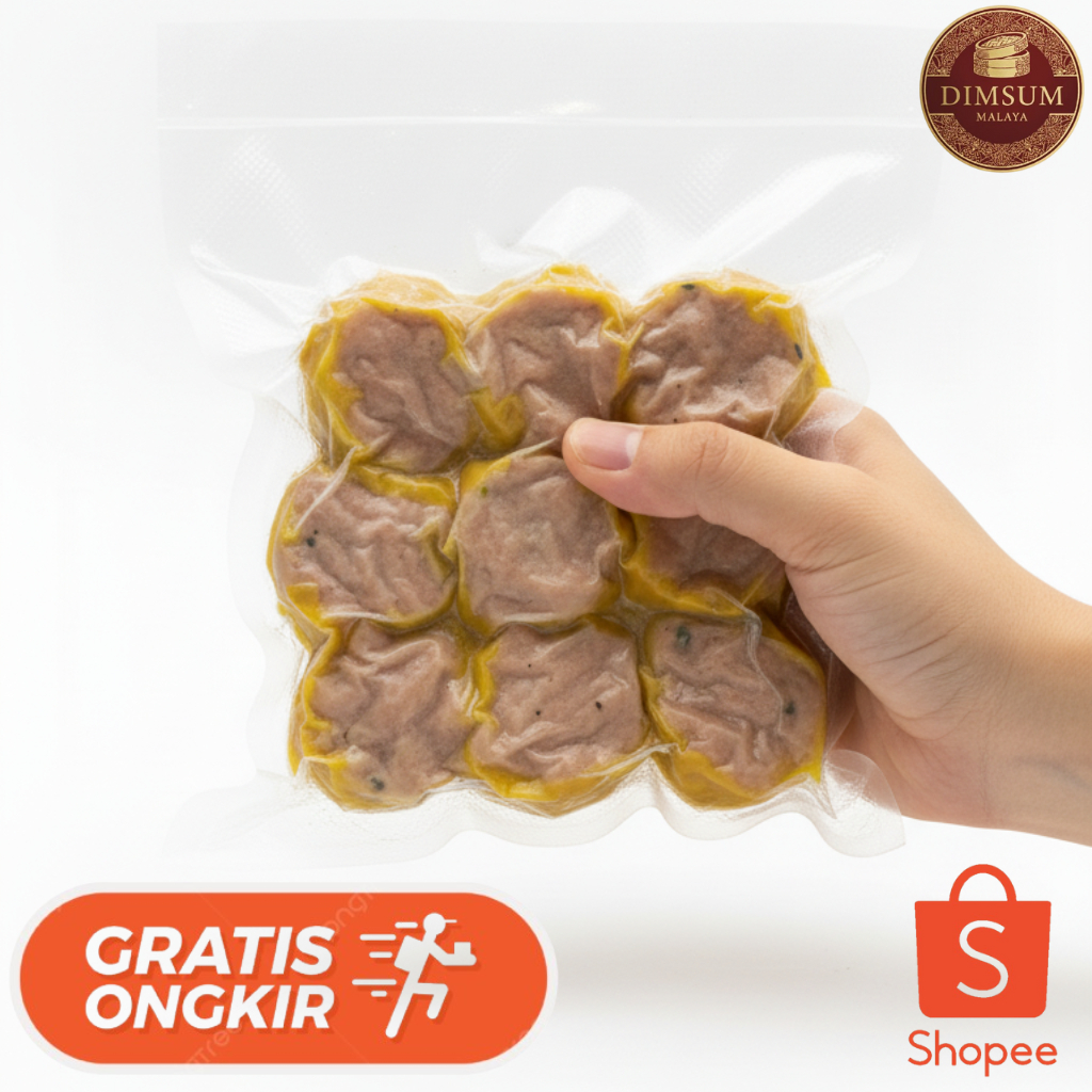 DIMSUM isi 9 pcs free chili oil / DIMSUM MENTAI / DIMSUM mercon khas bandung