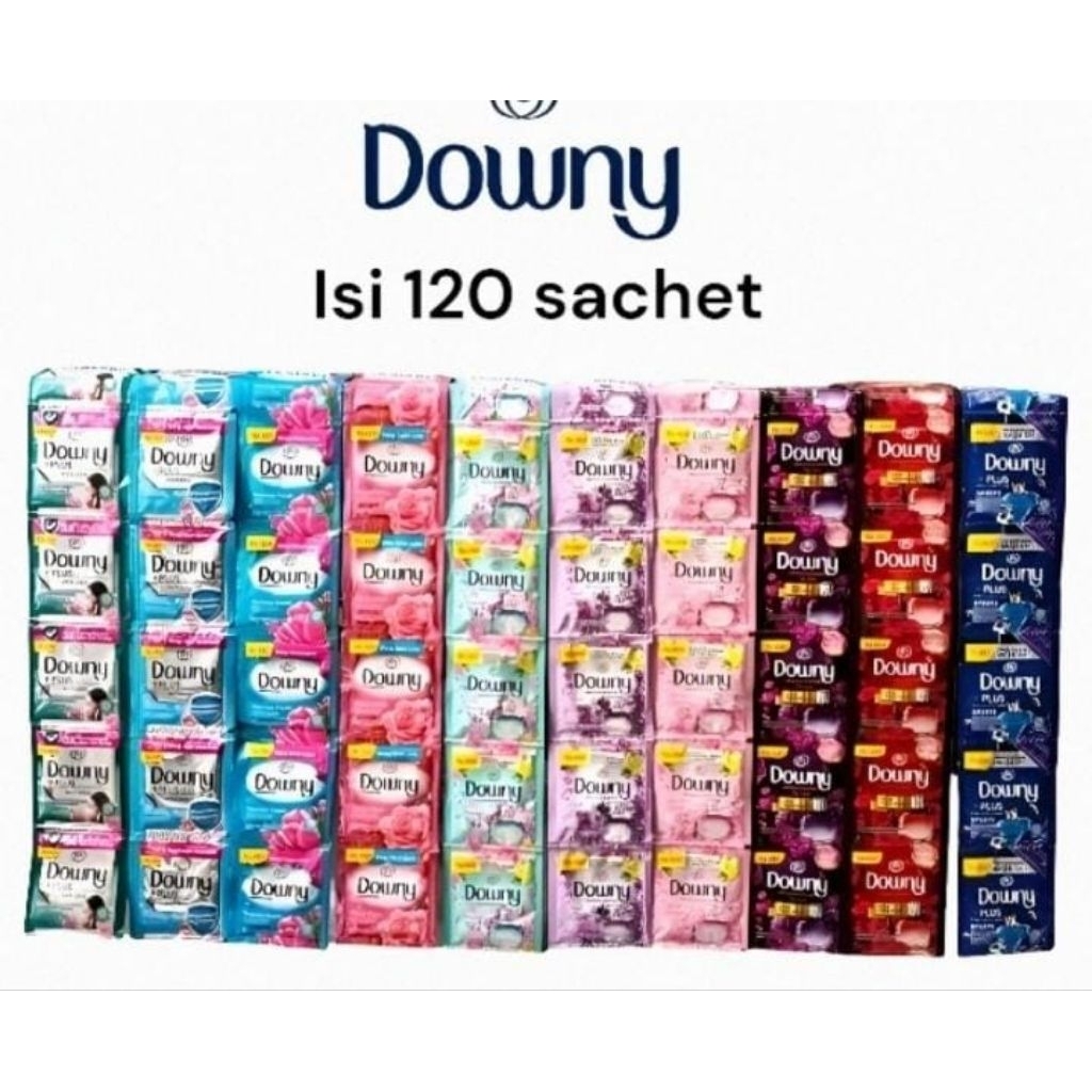 Downy pewangi sachet 1renteng isi 10pcs