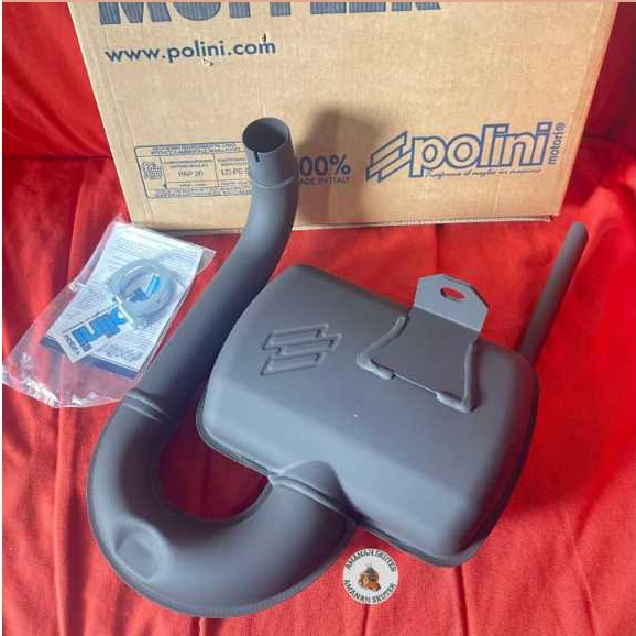 Knalpot bigbox polini 150cc super vbb, sprint dkk