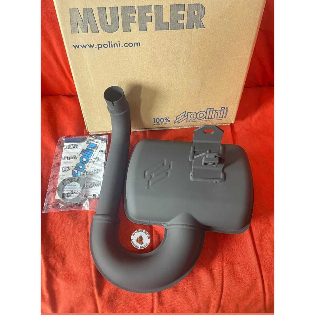Knalpot bigbox polini 150cc utk PX , Excel dkk